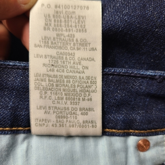 LEVI'S san Francisco slight curve  boot cut jeans - Picture 6 of 6